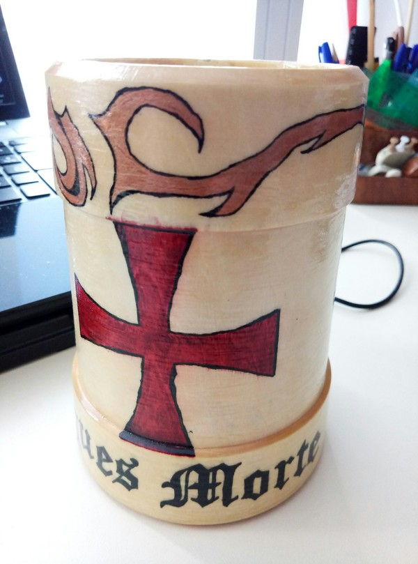 When I decided to make a personalized mug, but went a little off topic - My, Кружки, Woodworking, Longpost