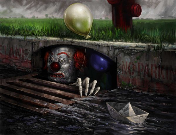 We all float down here - Оно, IT, Арт, Стивен Кинг