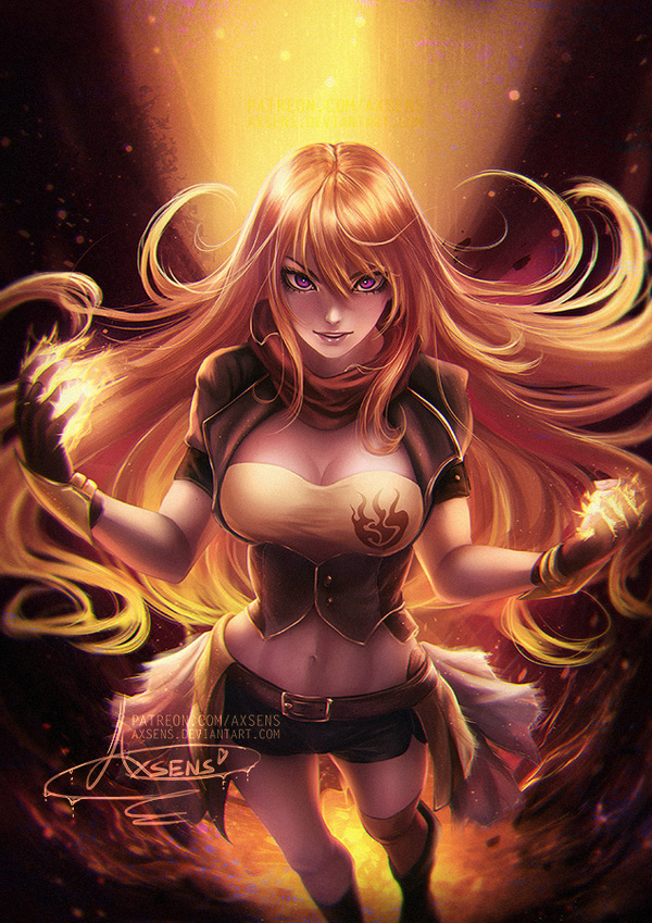 Yang Xiao Long DeviantArt, , , RWBY, Yang Xiao Long, Axsens