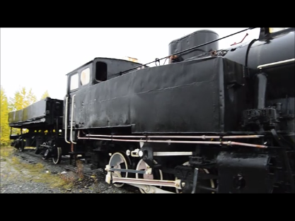 Observation deck with equipment. Part 1. - My, Technics, Museum of technology, Locomotive, Locomotive, Urbanfact, Urbanturism, Video, Longpost