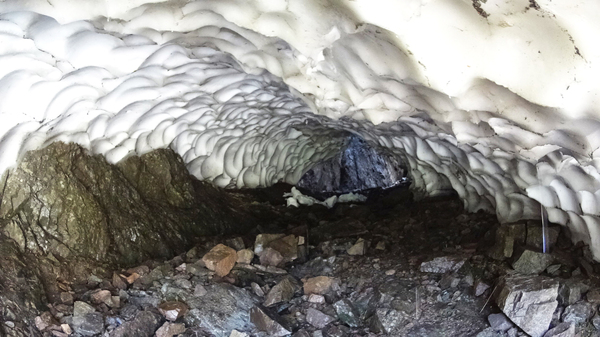 Tuyuk-Su Gate, Ice Grotto (cave). - My, Tuyuk-Su, The mountains, Almaty, Nature, Kazakhstan, , Caves, Video, Longpost