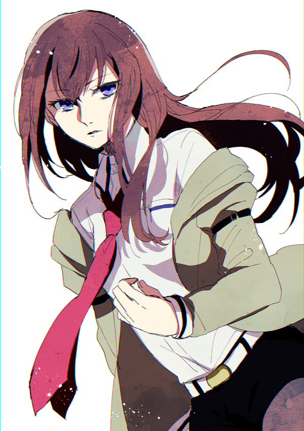 Kurisu makise - Anime, Anime art, Kurisu makise, Steins gate, Pixiv