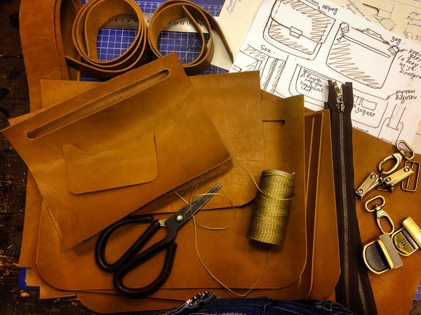 BabaLeatherworker. - Longpost, Needlework with process, Babakezhevnik, Leather products, My