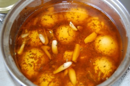 Pickled eggs - option 1 and 2 - Eggs, Food, Recipe, Marinade, Vegetables, Longpost