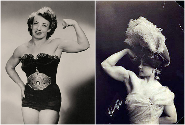 Circus wrestlers and strongwomen: the time when women could beat a man and get paid for it - Past, 20th century, Interesting, Female, Retro, Power, Story, Circus, Longpost, Women