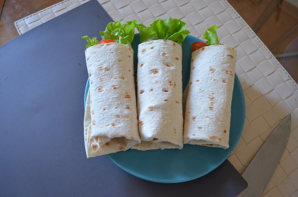 Quick Recipes. Wheat rolls with chicken fillet (Caesar roll). - My, Cooking, Recipe, Rolls, Longpost