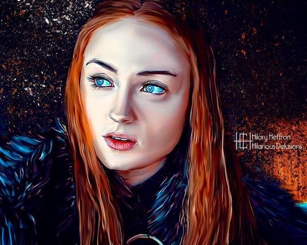 Just beautiful art by Sansa Stark - Game of Thrones, Art, Sansa Stark