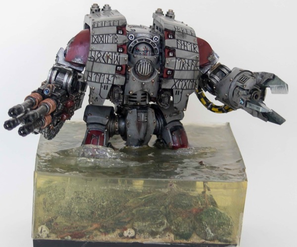 Leviathan - Warhammer 40k, Wh miniatures, Dreadnaught, , Stand modeling, Longpost