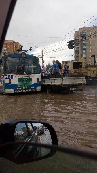 В Чите прошёл дождик - Чита, Дождь, Ливень