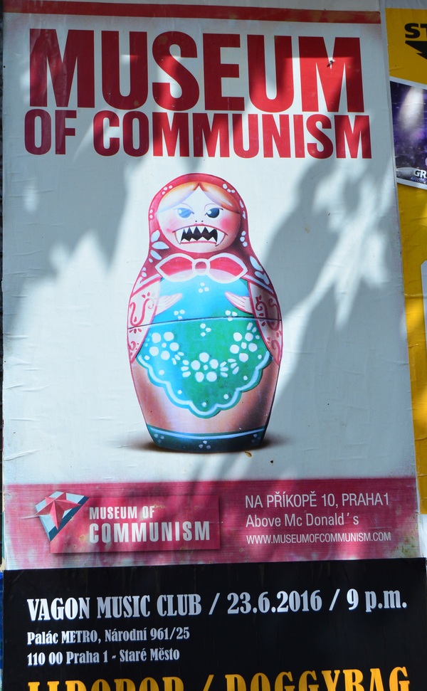 Good Communism - My, Prague, Communism, Propaganda, Poster, Cranberry, Longpost