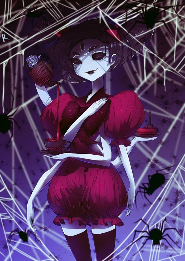 Маффет - Undertale, Muffet, Арт