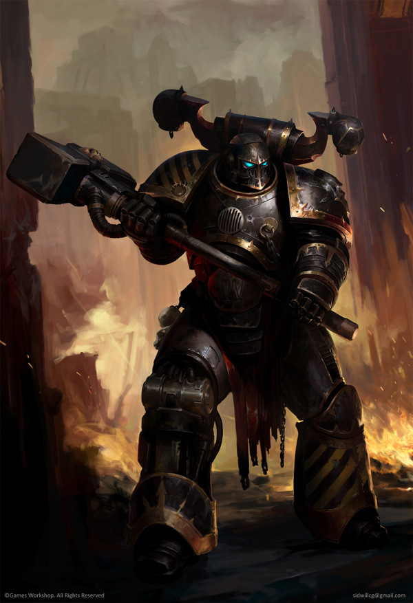 Iron Warrior Warhammer 40k, Iron Warriors, Wh Art