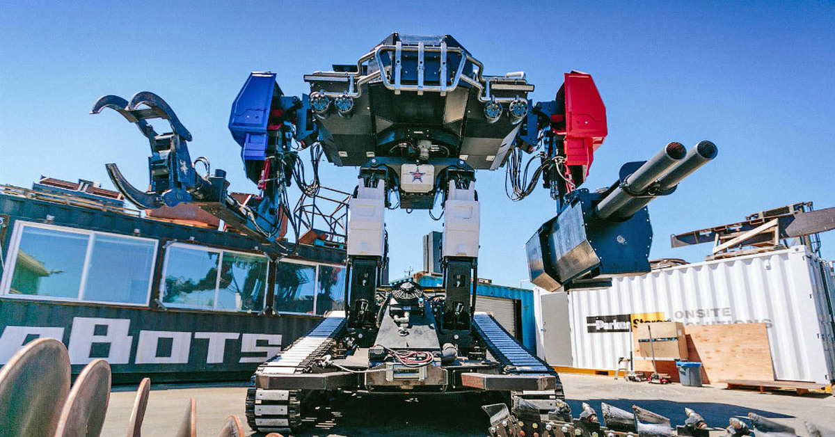 Включи гигантский робот. Джаинт робот. Робот Megabots. Megabot mk3. Боевые роботы.