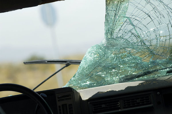 On the Gorky highway in the Vladimir region fell overhead pedestrian crossing - Incident, Society, Russia, Vladimir region, Crosswalk, Interfax