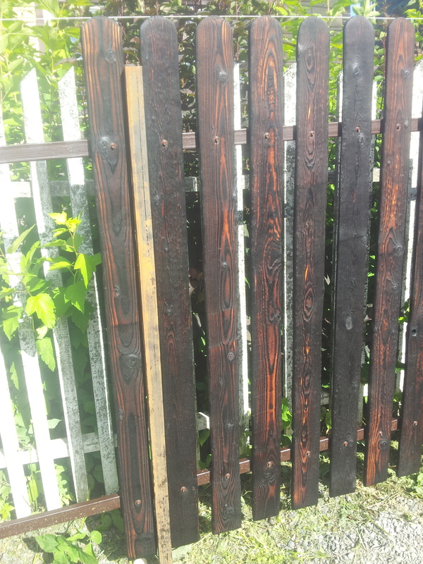 Fence installed - My, Fence, Woodworking, Do it yourself, With your own hands, Fence, , Longpost