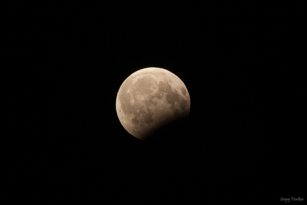 Partial Lunar Eclipse August 7th - My, My, Eclipse, The photo