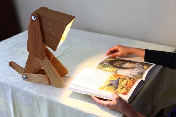 DIY wooden lamp - With your own hands, Longpost, Лампа