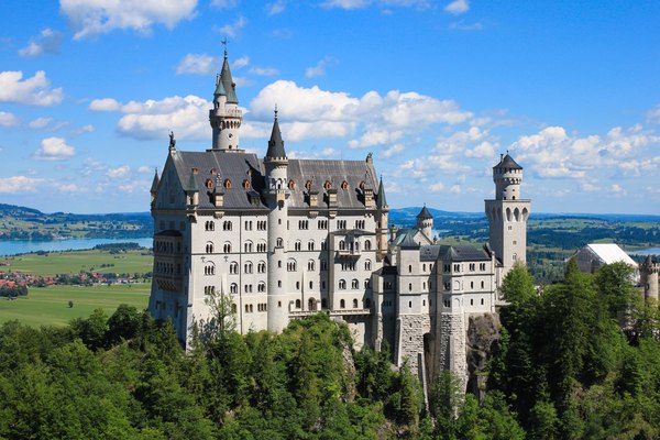Bavarian castles and surroundings - My, Longpost, Nature, The photo, My, Germany, Alps, Bavaria, Neuschwanstein
