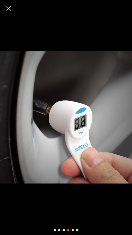 What is the pressure in the tires :) - AliExpress, Manometer