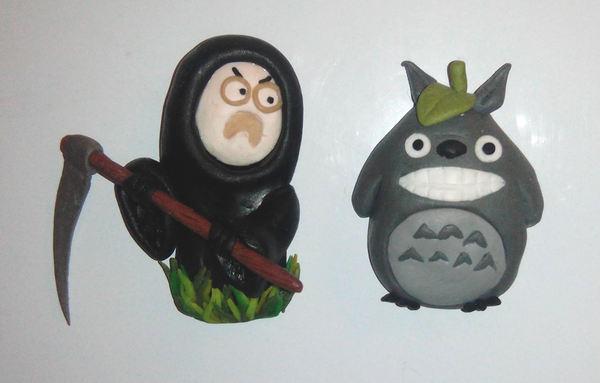 Mower Mishan (fridge magnet) - My, Mowing, CynicMansion, Polymer clay, Crafts, Magnets
