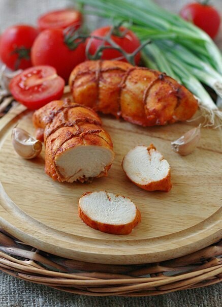 chicken pastrami - Roll, Hen, Cooking, Recipe, Food