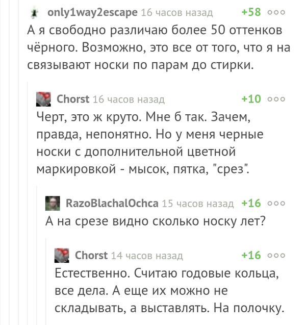 Носки.