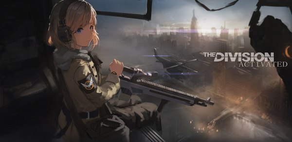 Аниме арты - Аниме, Anime Art, Оружие, Tom Clancys The Division, Girls Frontline, M1903, Kel-Tec rfb, Длиннопост