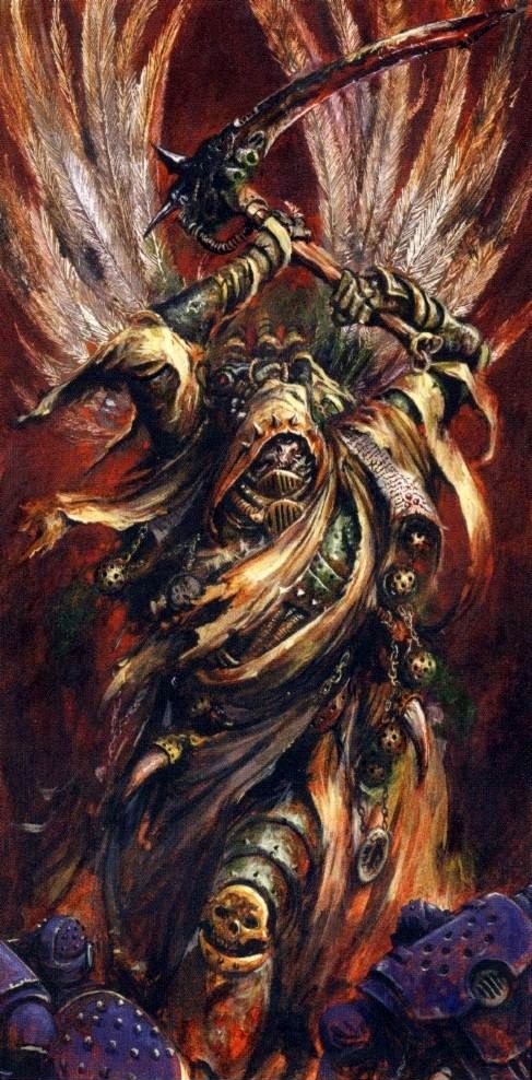 Model of Mortarion - the plague lord of the Death Guard - Warhammer 40k, Wh News, Wh miniatures, Death guard, Longpost, Wh Art