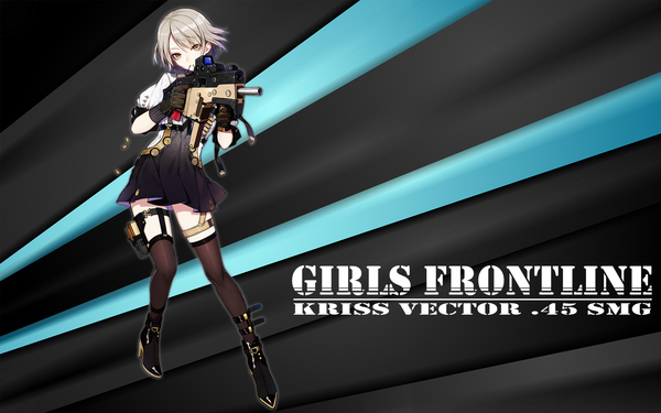   Anime Art, , , Kriss vector, M4a1 (Girls Frontline), -98, Welrod mk2, Ump45, 