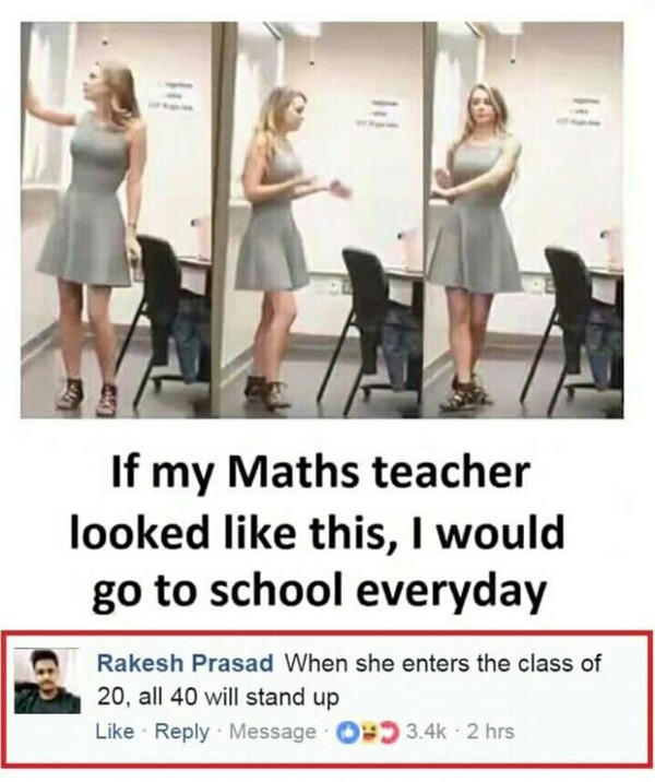 A teacher who raises attendance and not only - Teacher, 9GAG