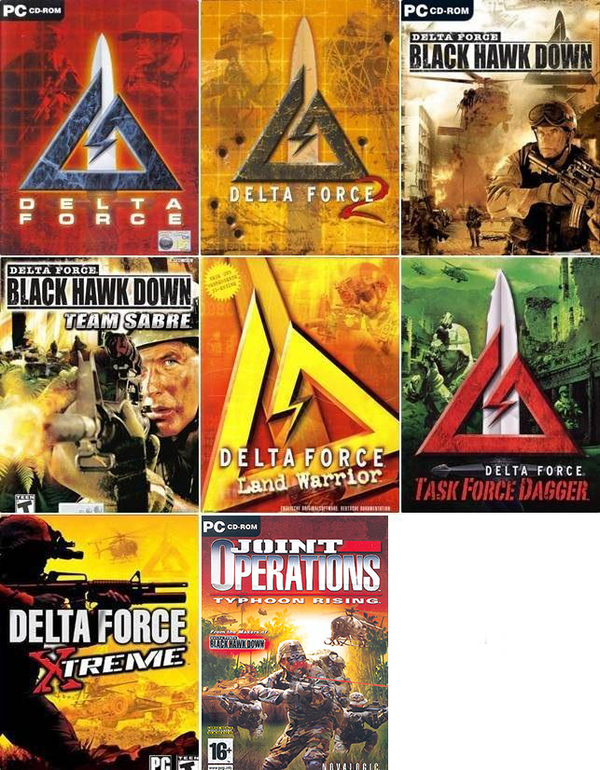 Delta Force - Delta Force, Компьютерные игры, Шутер, Падение черного ястреба, Отряд дельта