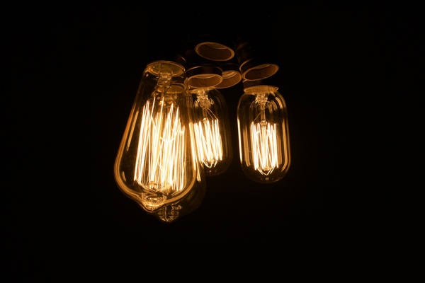 edison lamps - My, Лампа, Edison's lamp, Nikon d3100
