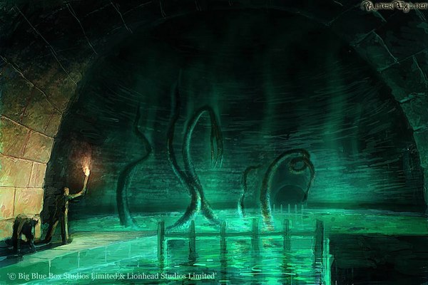 Rare concept art of the Kraken in Fable - Fable: The lost chapters, Fable, , Fable Anniversary