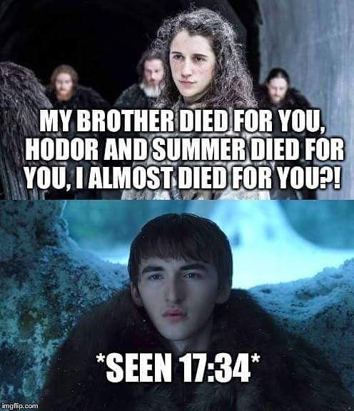 When was online 15 minutes ago - Game of Thrones, Spoiler, Bran Stark, 