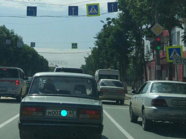 Yuzhno-Sakhalinsk Stop, but no Go! - My, Sakhalin, Traffic lights