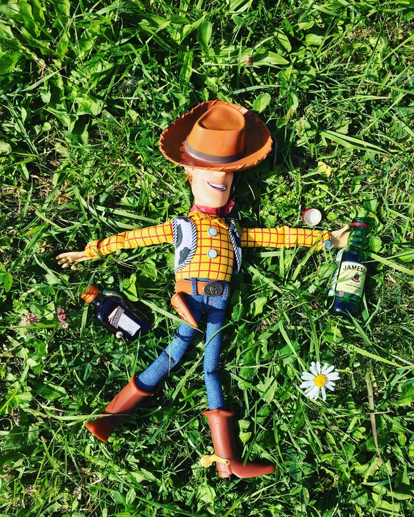 Childhood is over ... - My, The history of toys, Sheriff Woody, Toys, Summer, , 