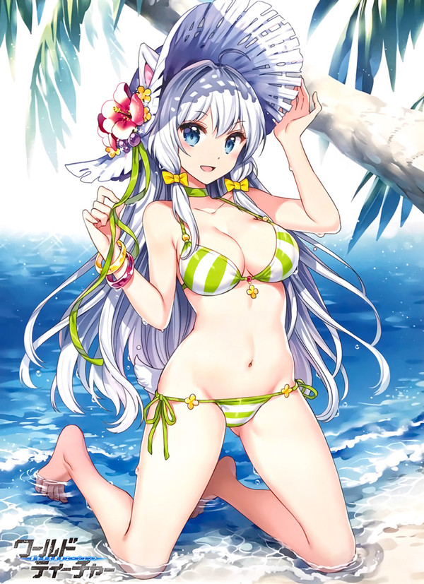 Emilia. - NSFW, Аниме, Anime Art, World teacher, Emilia WT