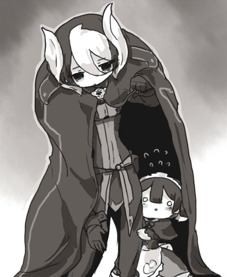 Chibi Ozen - Made in Abyss, Созданный в Бездне, Аниме, Anime Art, Чиби, Ozen, Maruruk, Длиннопост