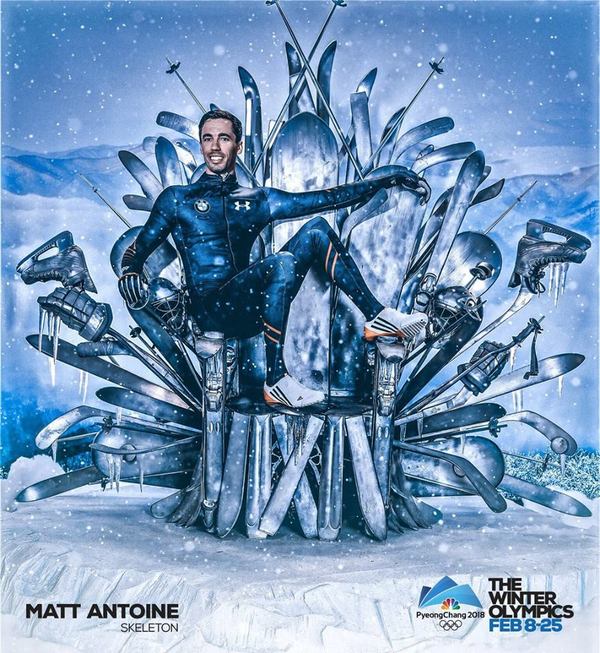 Photo session of the US Olympians in the style of Game of Thrones. - Game of Thrones, USA, Winter Olympic Games, Longpost