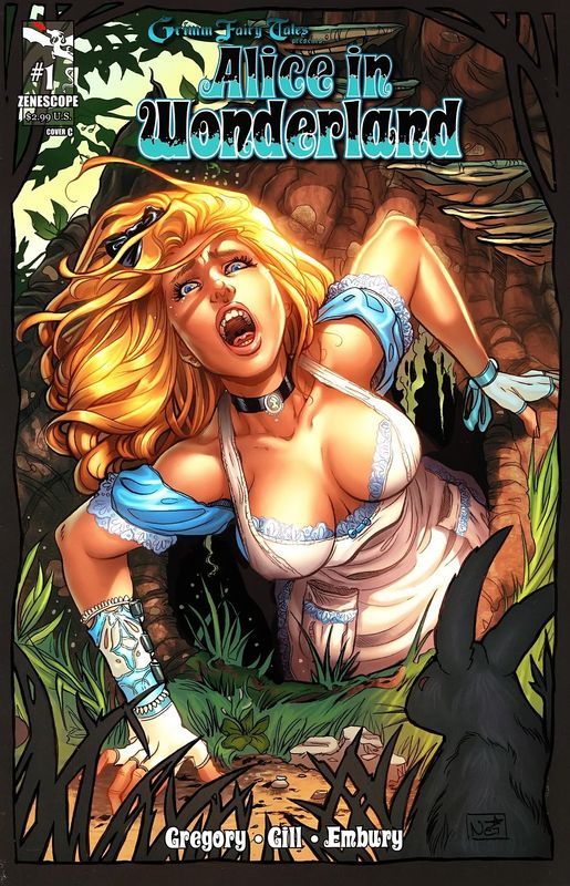 Grimm Fairy Tales Presents: Alice in Wonderland Part 1 - NSFW, Story, Comics, Grimm Fairy Tales, Graphic novels, Fairy tales in a new way, Longpost, Alice in Wonderland