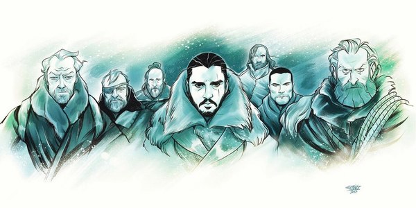 Walker Hunter Squad. - Spoiler, Art, Game of Thrones