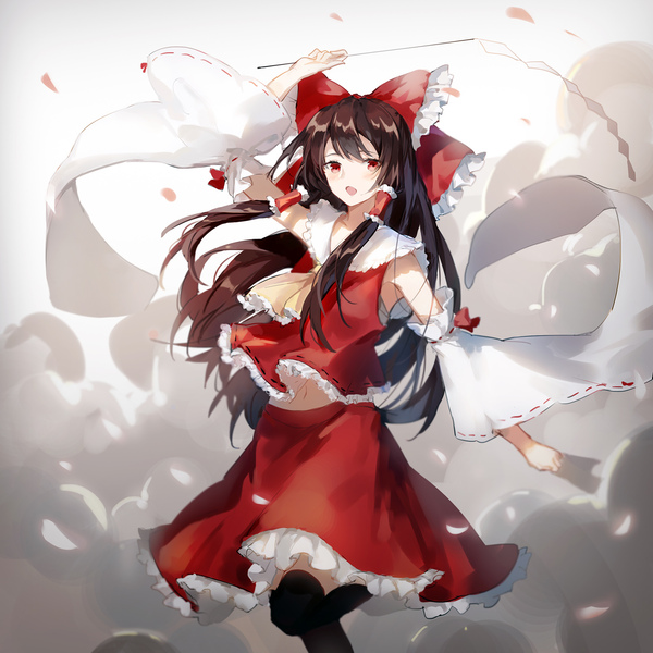 Hakurei Reimu - Hakurei Reimu, Touhou, Tojo, Anime art, Anime, Not anime