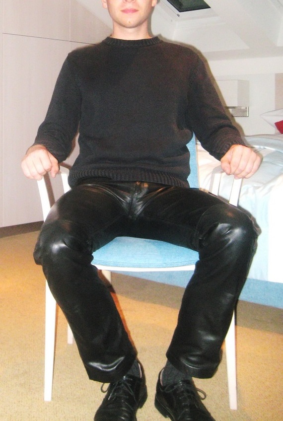 I like to wear leather pants. Part 2 - NSFW, My, Guys, Pants, Longpost