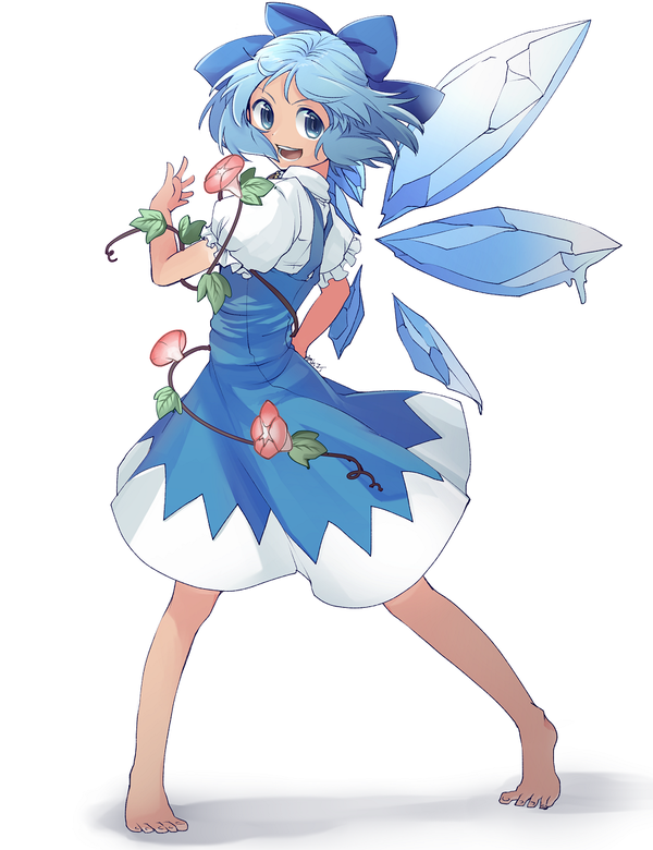 Cirno Cirno, Touhou, Anime Art, , ,  