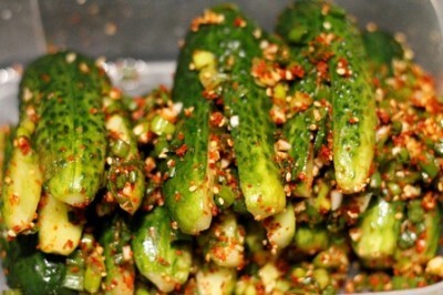 Огурцы по-корейски