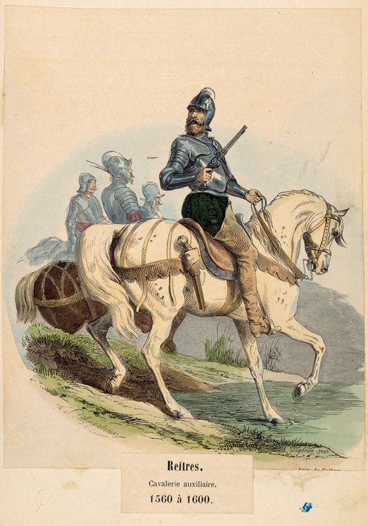 Cavalry. - League of Historians, Cavalry, Firearms, Reiters, 16th-17th century, Longpost