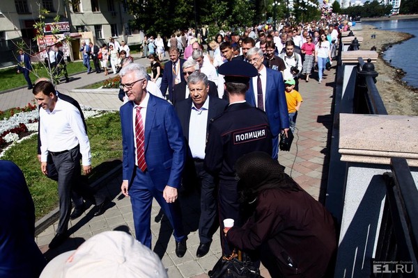Illustrative photo... - Yekaterinburg, Day of the city, Police, The governor, Politics