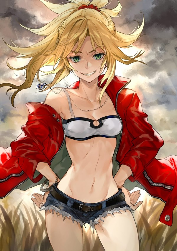 Saber of Red Mordred, Fate Apocrypha, Fate, Anime Art, , 