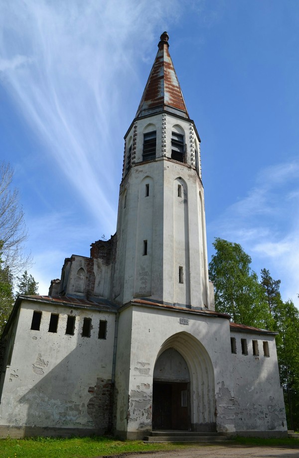 Лумиваарская кирха - Моё, Фотография, Урбанфото, Карелия, Лахденпохья, Кирха, Длиннопост