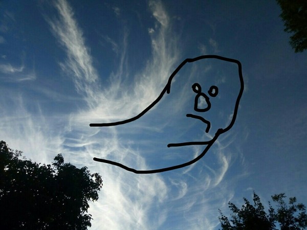 That's what was discussed)) - My, Sky, Clouds, Like this